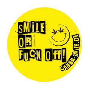 10 x Sticker: Smile or Fuck off!